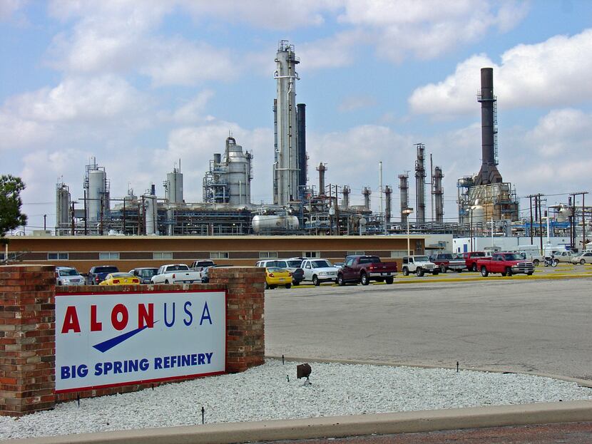 Dallas-based Alon USA Energy operates this refinery in Big Spring. The company is being...