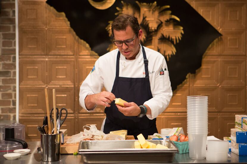 John Tesar gets his butter in a row during "For the Kids," the next episode of "Top Chef"...
