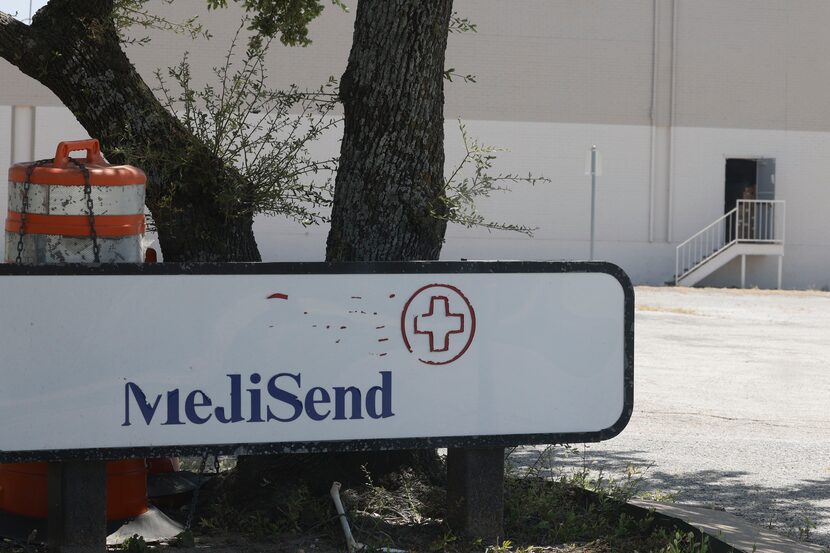 The sign that reads Medisend is seen  Wednesday, July 3, 2024, in Dallas. Medisend College...