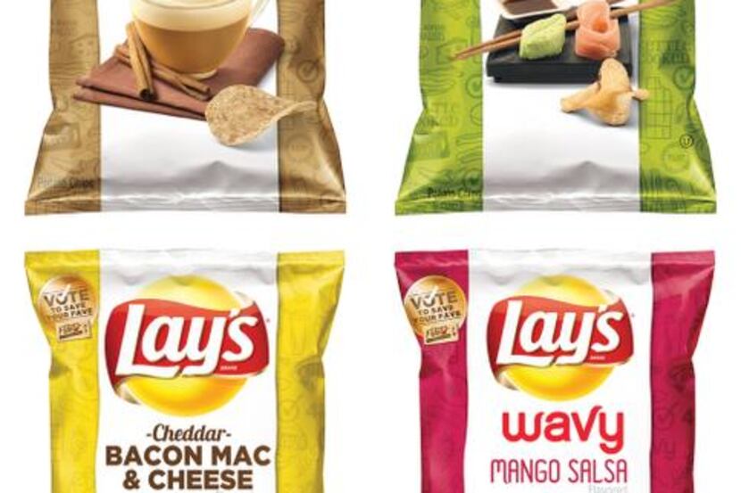 

The four finalists for Frito-Lay’s second annual “Do Us a Flavor” contest in the U.S. are...