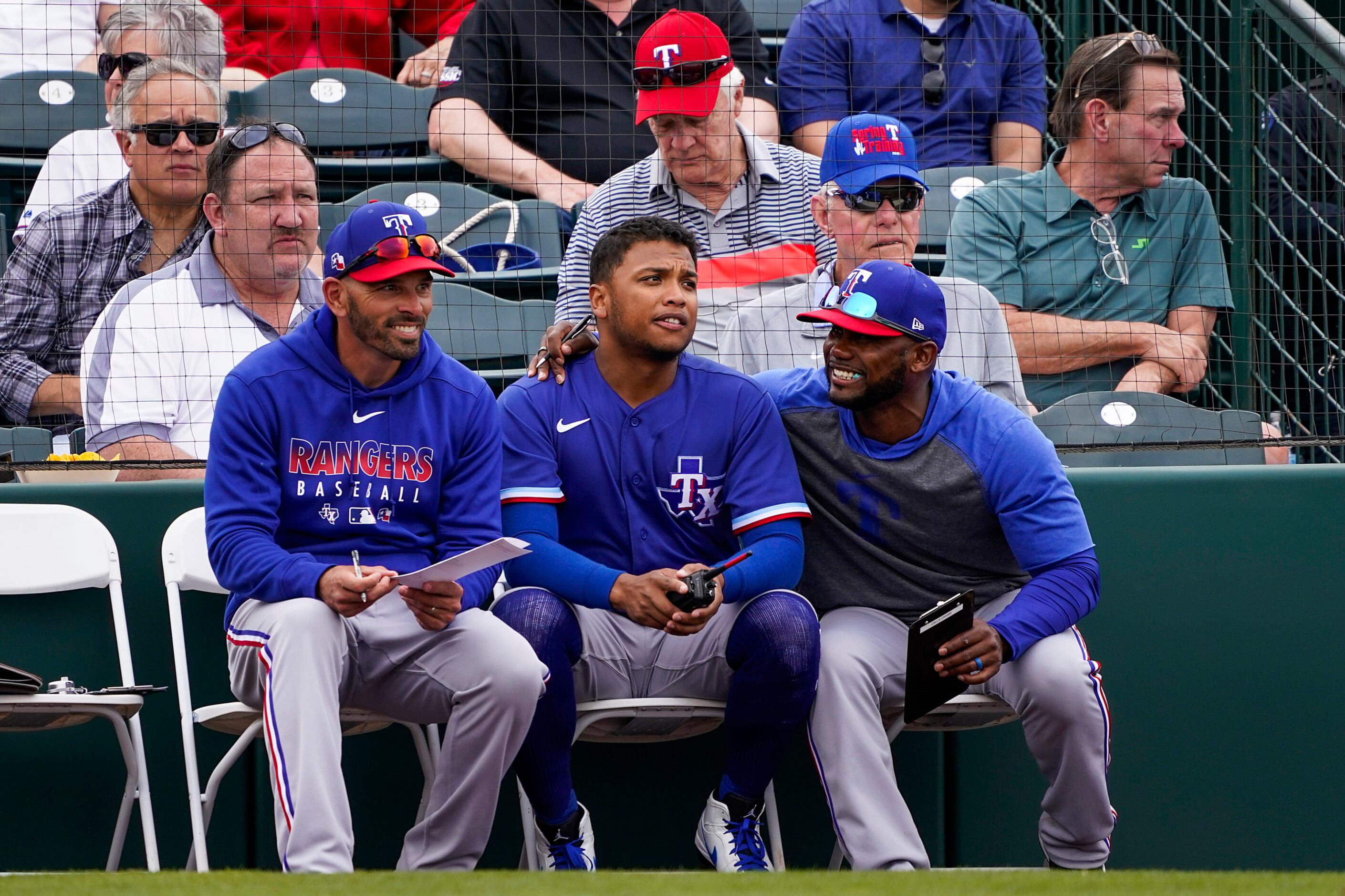 Joey Gallo reacts to scary moment with best friend Willie Calhoun