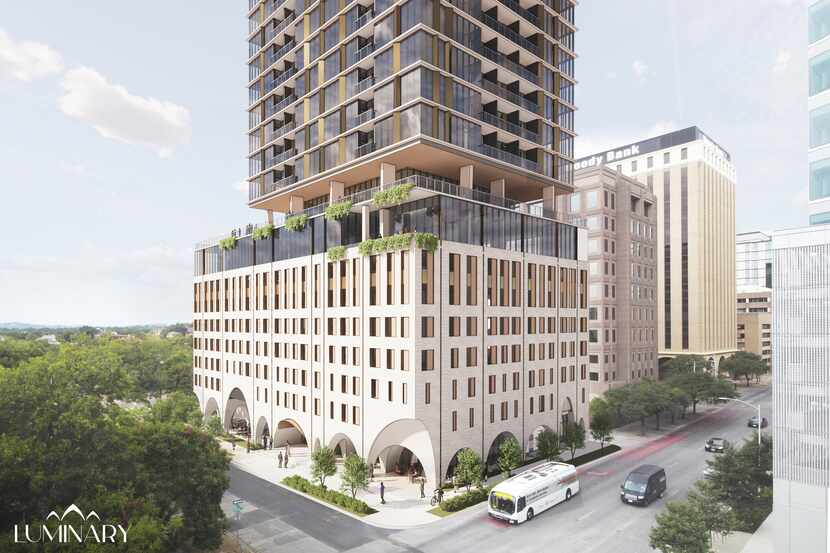Northland Living's 35-story Austin condo tower is near the Texas State Capitol.