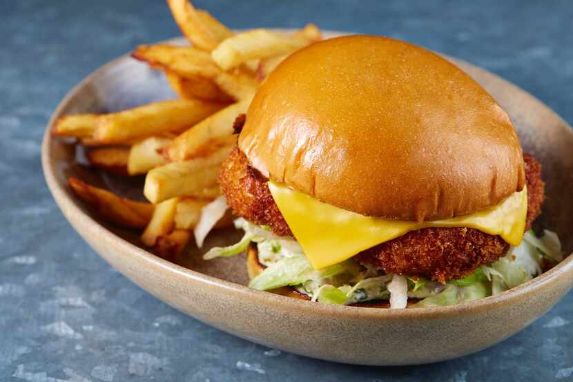 New restaurant Remedy on Greenville Avenue serves a filet o' fish sandwich for $15.