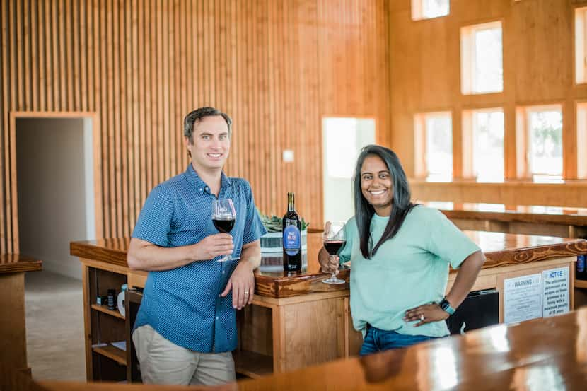 Greg and Nikhila Narra Davis developed Kalasi Cellars through the Kerrville Hills Winery...