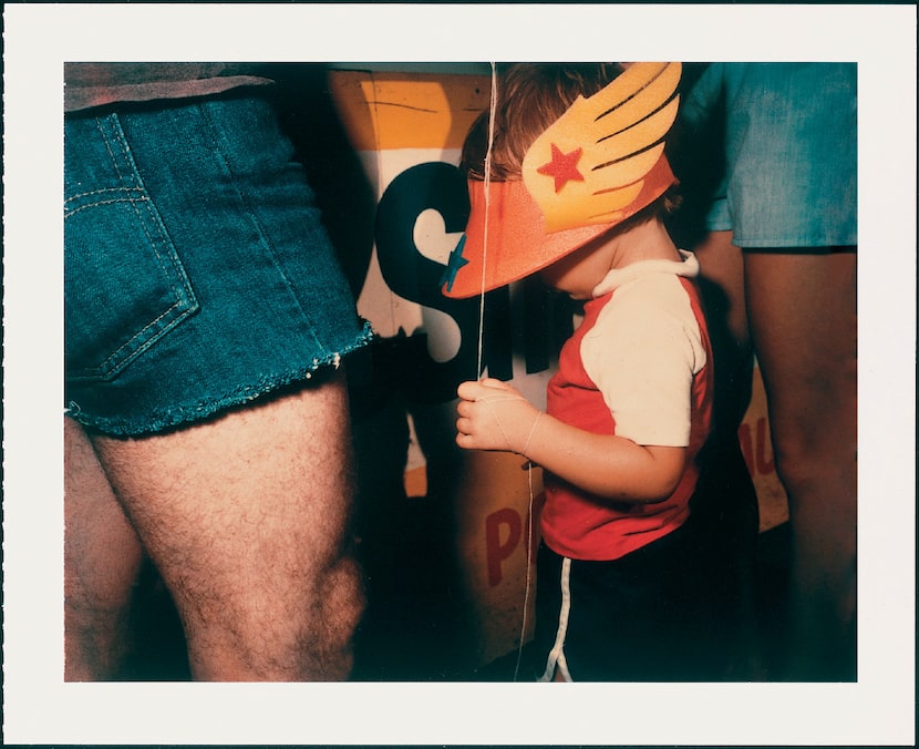 Barbara Crane's "Private Views," a 1981 
Polaroid Polacolor 4x5 film Type 58, is part of the...