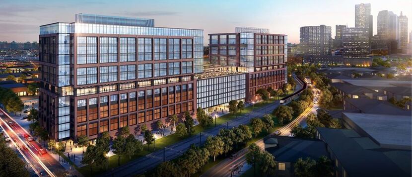 Sterling Bay plans to build an office and retail project along Indiana Street at Malcolm X...