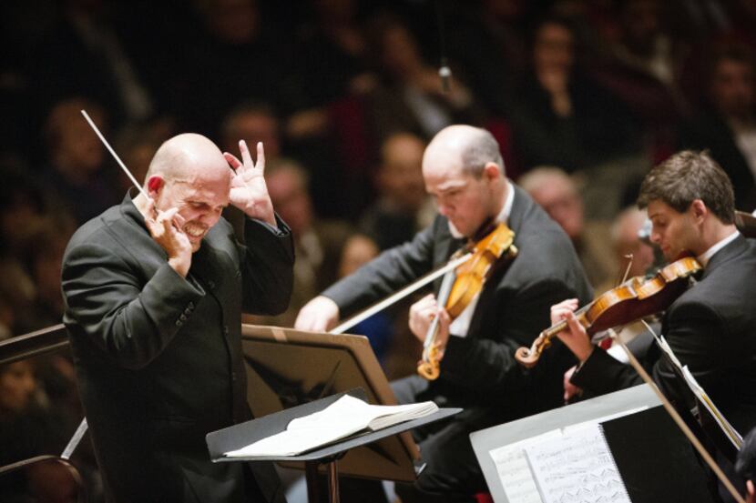 Jaap van Zweden led the Dallas Symphony Orchestra in a triumphant performance of Mahler's...