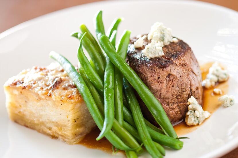 Filet mignon is on the Christmas Eve menu at Cru Food and Wine Bar. 