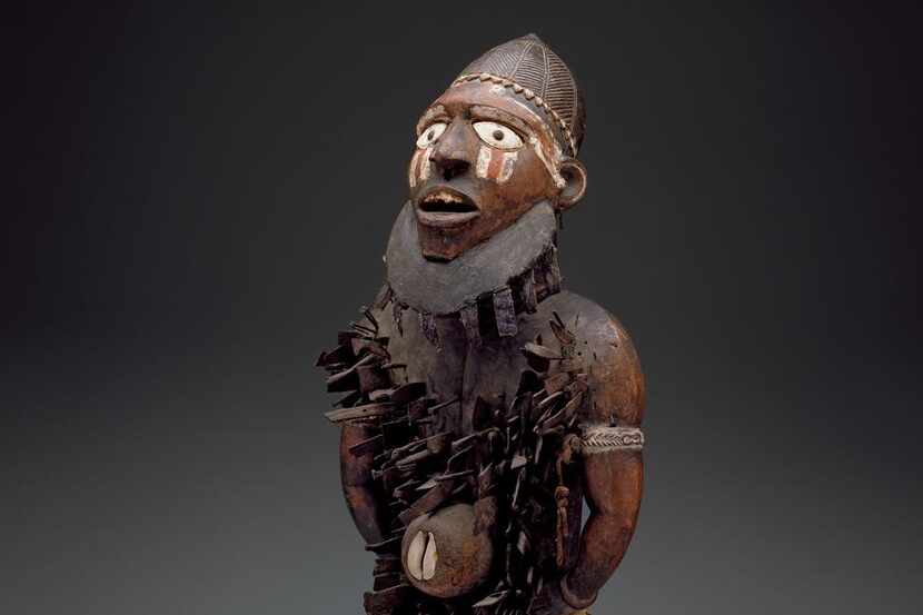 This  standing power figure   from the DMA collection is now showing at the Metropolitan...