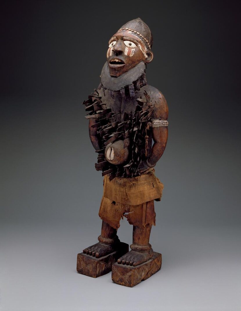 This  standing power figure   from the DMA collection is now showing at the Metropolitan...