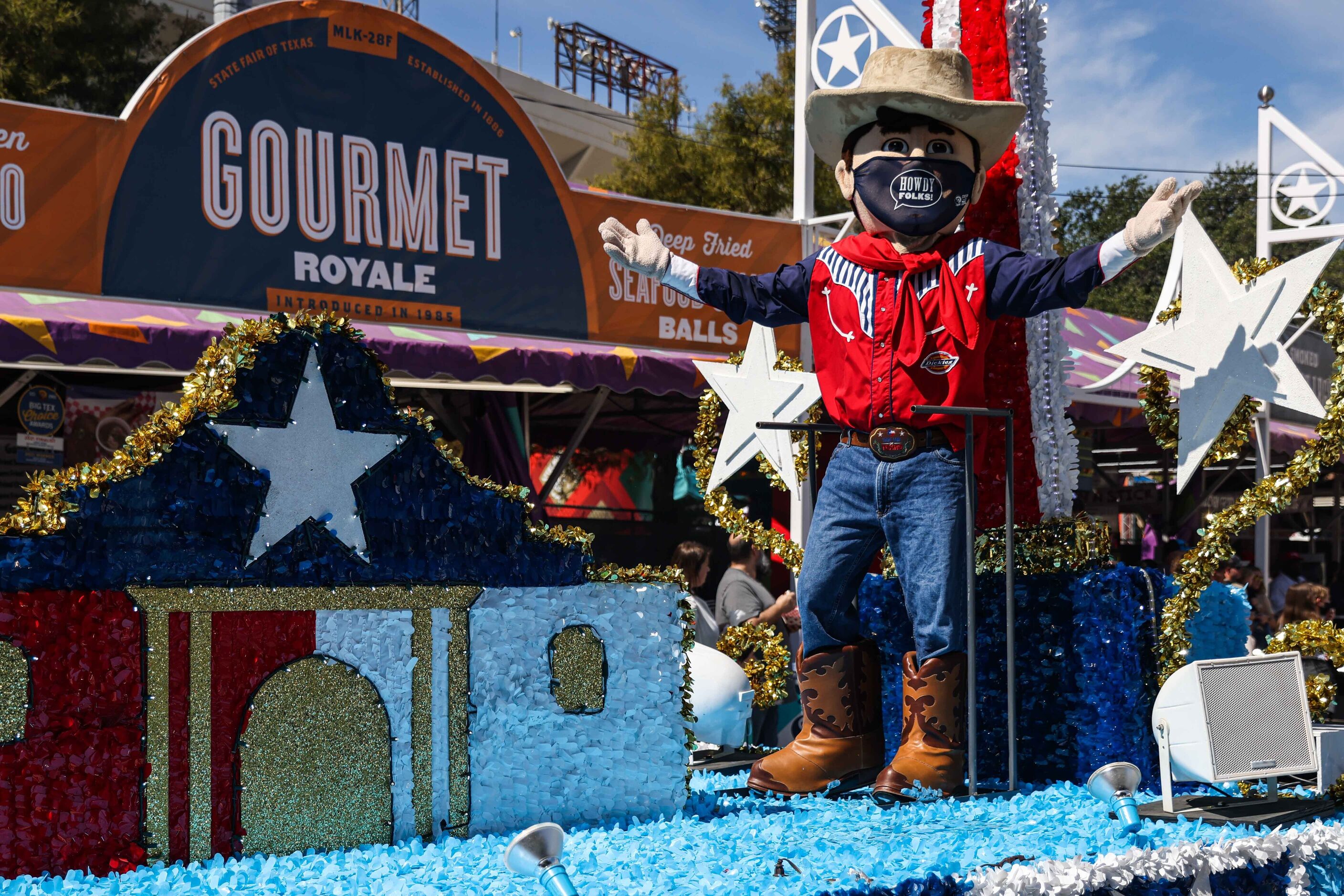 The annual Opening Day Parade at the State Fair of Texas in Dallas on Friday, September 24,...