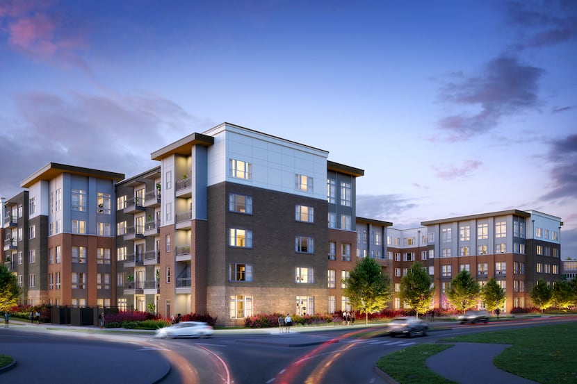 The 300-unit Casey at Frisco Station will open late next year just west of the Dallas North...