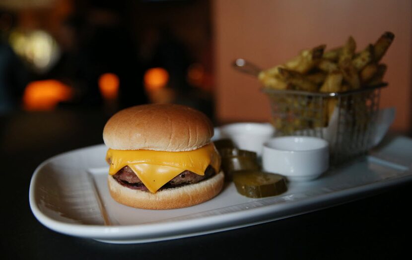 Federal employees can get a $1 cheeseburger from specific locations of Knife Burger, in...