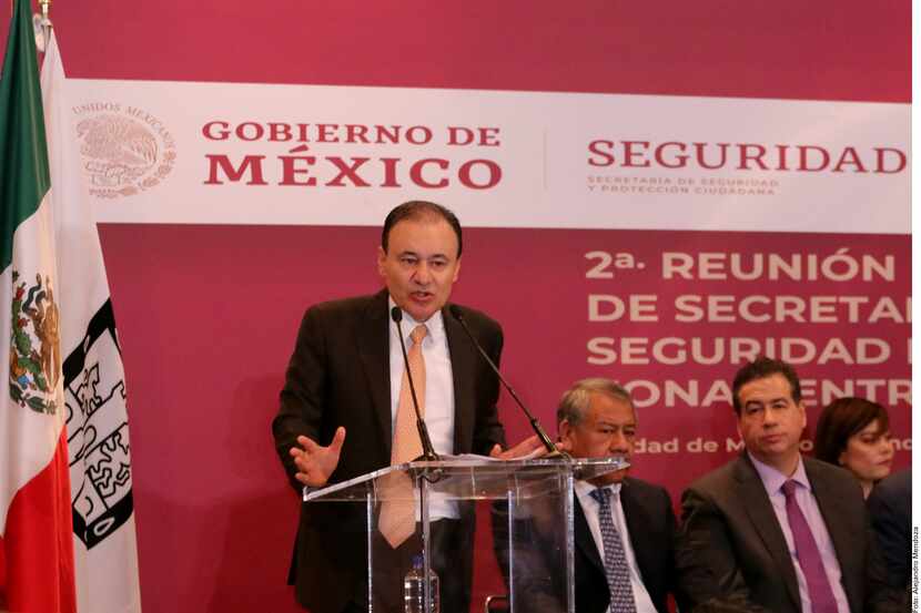 El secretario de Seguridad Ciudadana, Alfonso Durazo informó que hay detenidos en el caso de...