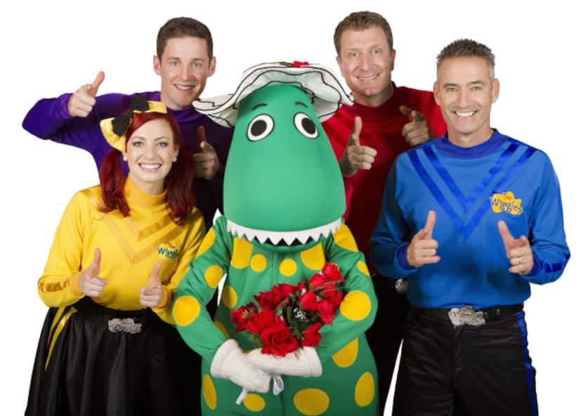 The Wiggles, a children's entertainment group from Australia, will be at the Verizon Theatre...