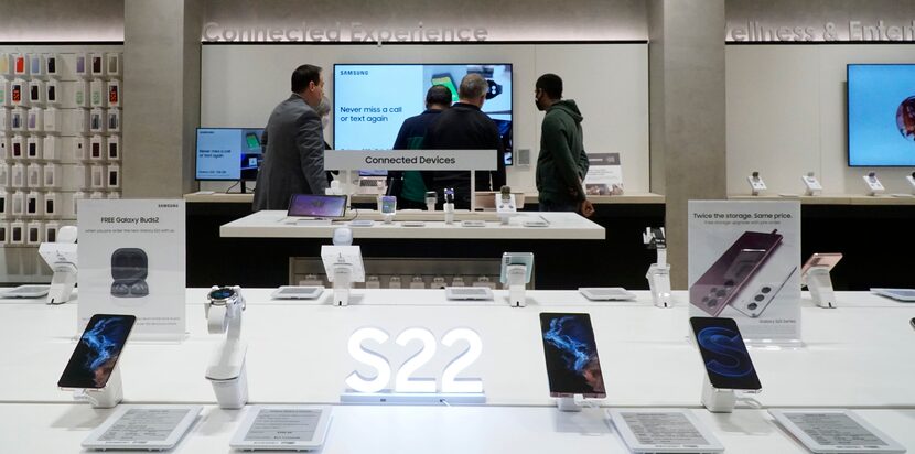 The new Samsung Experience Store at Stonebriar Centre opens Friday.
