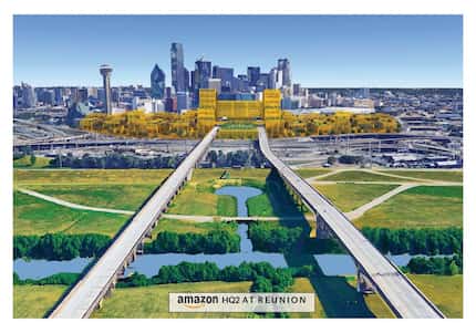 A 50-acre site in downtown Dallas for Amazon HQ2 that would incorporate plans for a...