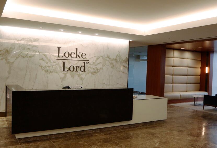 Locke Lord, LLP, located in the Chase Tower, 2200 Ross Ave in Dallas. Photo taken on...
