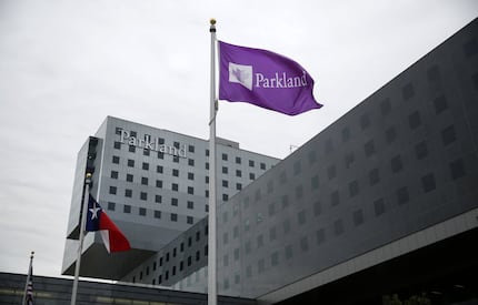 The new 17-story, $1.3 billion Parkland Memorial Hospital at its opening last August. (Tom...