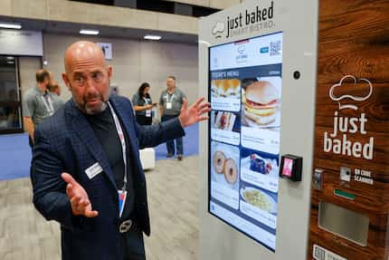 Automated Retail Technologies owner David Chessler talks about his Just Baked Smart Bistro...