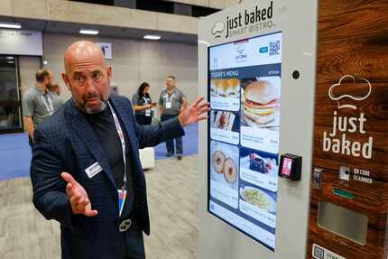 Automated Retail Technologies owner David Chessler talks about his Just Baked Smart Bistro...