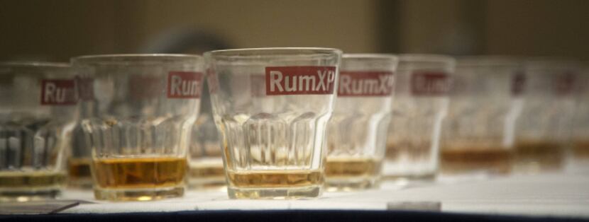 Rum samples were lined up at this spring’s Miami Rum Renaissance Festival. “Every island in...