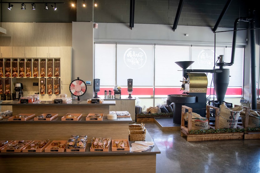 The interior at Pink Coffee in Garland, Texas on Friday, June 21, 2019. (Shaban...