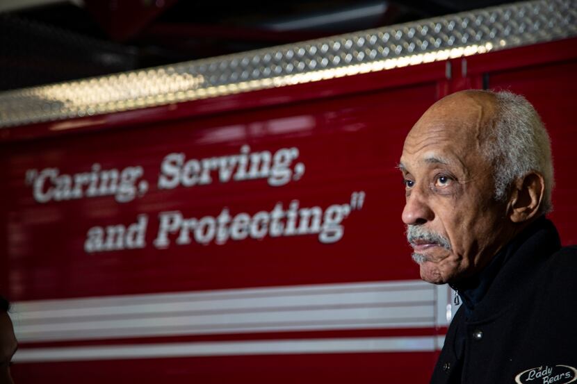 Retired Dallas Fire Department Lt. Crest Whitaker Sr. recounts suffering a heart attack in...