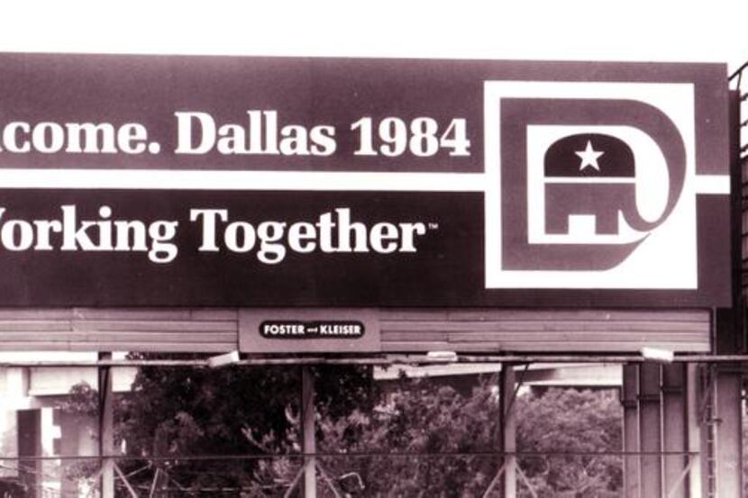 
When Dallas last hosted a political convention, /bold  Republicans came to town to nominate...