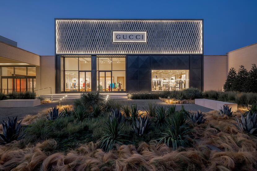 Gucci reopened at Dallas' NorthPark shopping center in a space about twice the size of its...