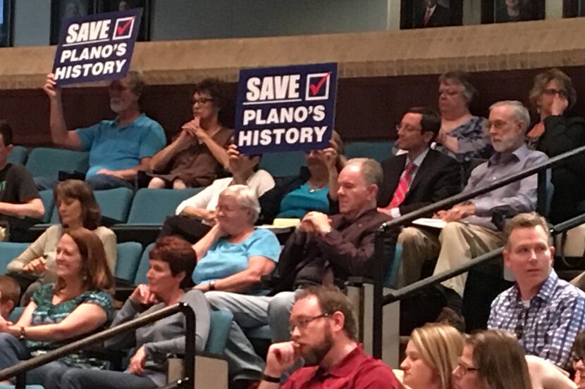 Some people at Wednesday's Plano City Council meeting objected to the city's plans for the...