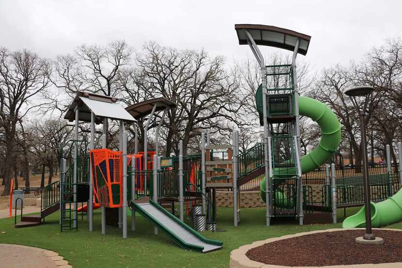 Irving recently unveiled a revamped West Park that features areas designed for children with...