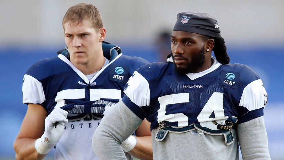 Cowboys camp photos: Hold the L! Leighton Vander Esch and Micah