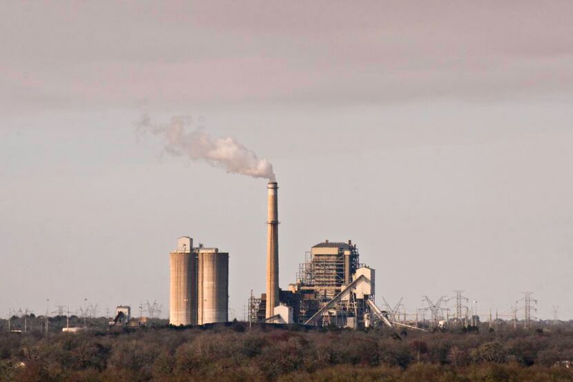 
The coal-fired power plant at Gibbons Creek Steam Electric Station is owned by the Texas...