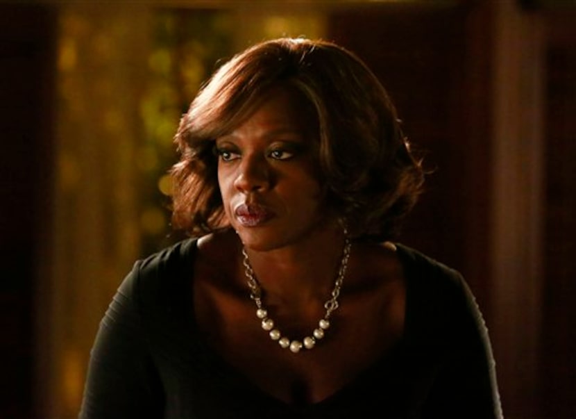 En esta imagen difundida por la cadena ABC, Viola Davis en una escena de la serie “How To...