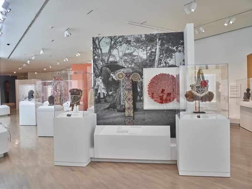 
African galleries installation
