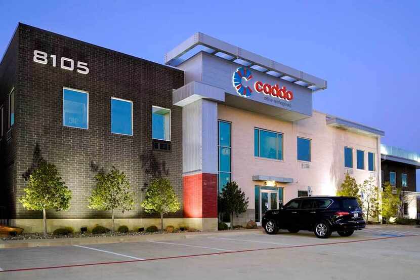 Caddo Holdings has eight Dallas-area flexible office centers, including this one in Plano.