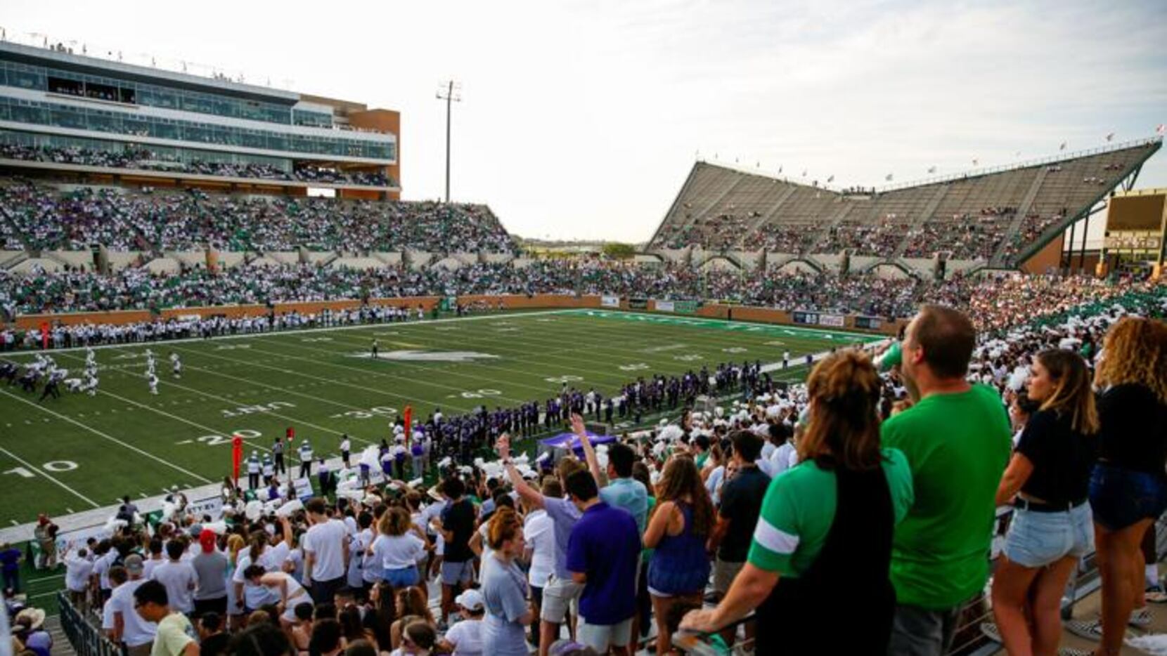 North Texas will limit capacity at Apogee Stadium this fall due to the COVID-19 pandemic....