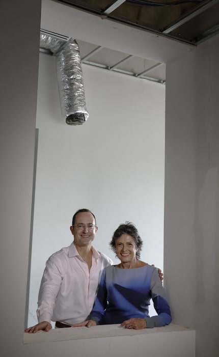 Seth Davidow, and his mother, Joan Davidow at Site131  