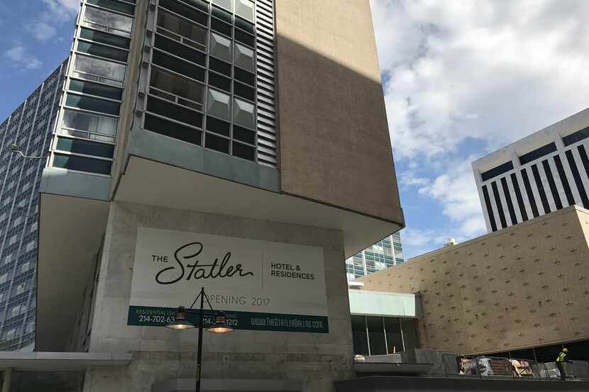 About 130 people who live in the historic Statler Hotel will have to relocate temporarily.