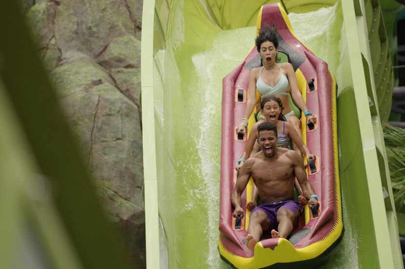 Volcano Bay, Universal's mega-water park, includes rides like the Krakatau Aqua Coaster. 