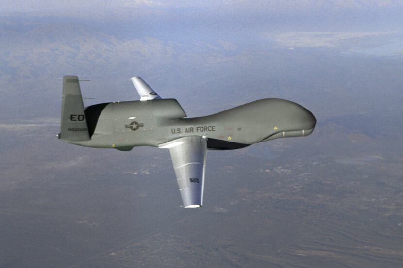 A photo released by Northrop Grumman earlier this year shows the RQ-4 Block 20 Global Hawk...