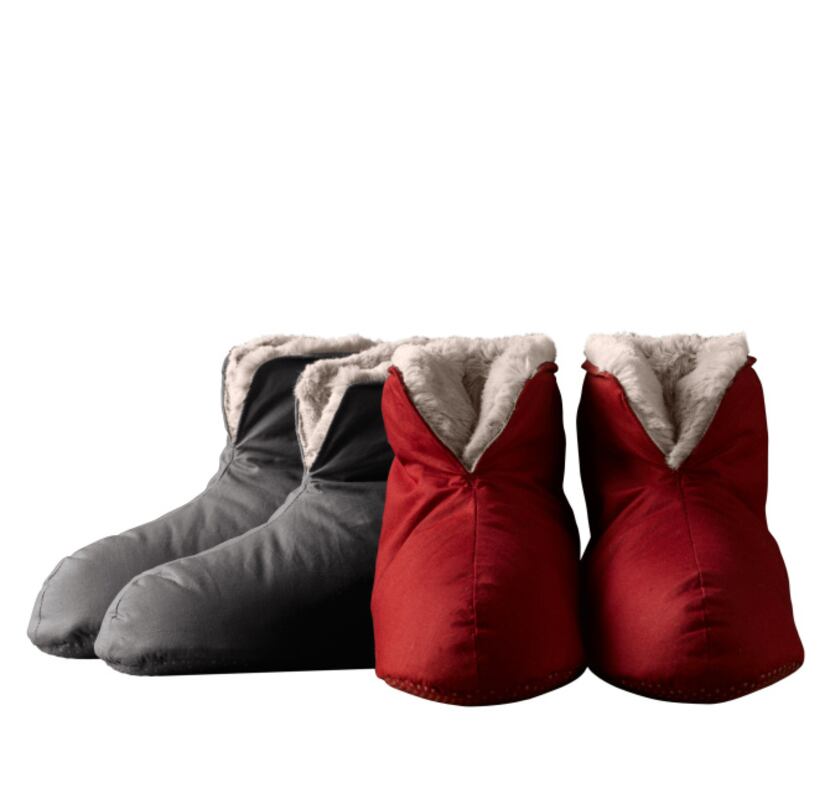 Down-lined foot duvets will keep her feet comfy and cozy on cold winter nights. Non-skid...