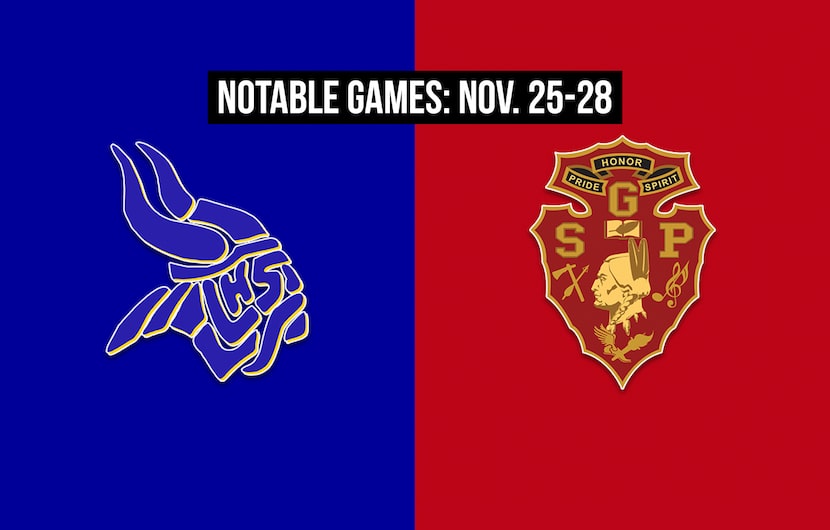 Notable games for the week of Nov. 25-28 of the 2020 season: Arlington Lamar vs. South Grand...