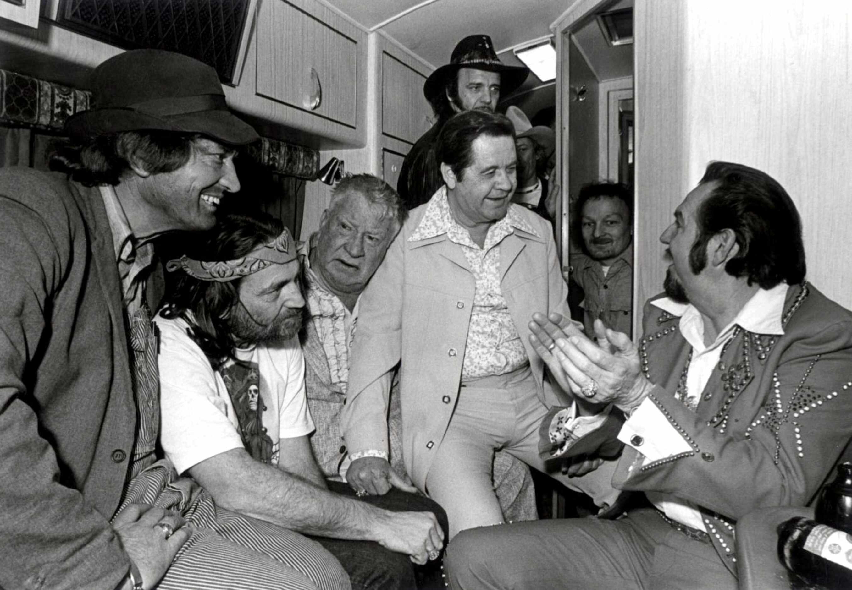 1974 - Ron McKeown was in Willie Nelson's Winnebago behind the Longhorn Ballroom in Dallas,...
