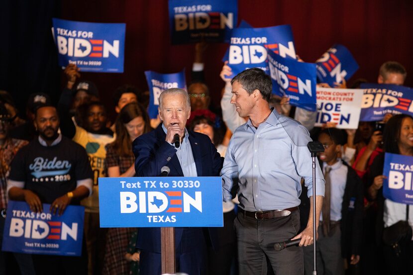 Former Rep. Beto O'Rourke endorses Democratic presidential primary candidate Joe Biden...