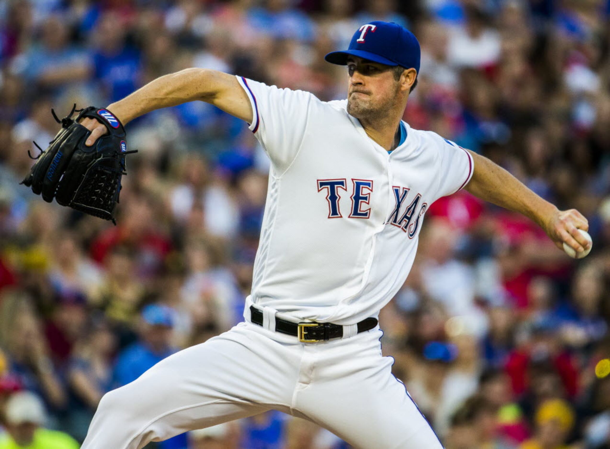 Rangers' fiery competitor Cole Hamels is far from his early