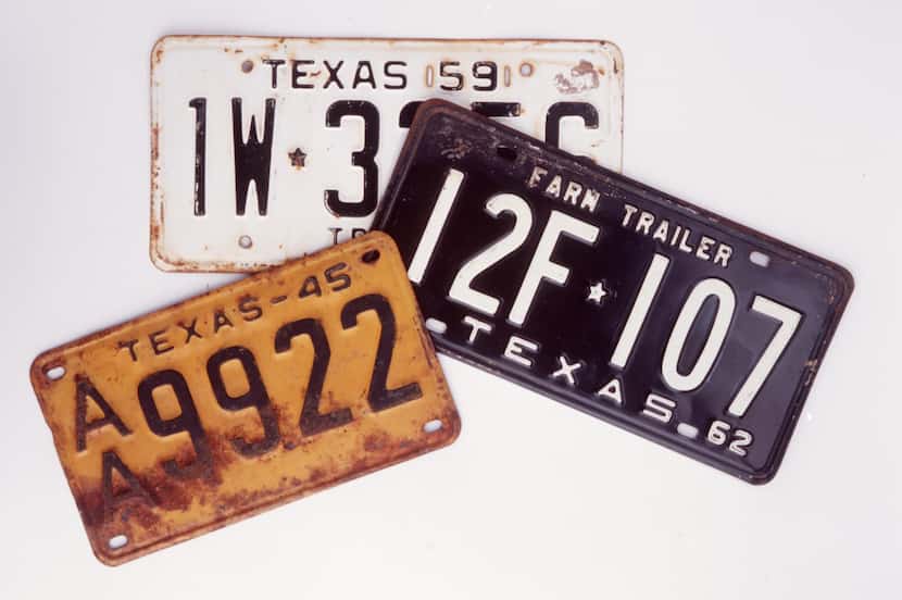 Texas license plates have gone through a long, colorful evolution since first coming into...