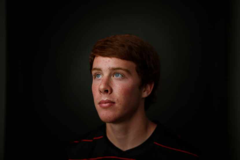 Coppell High School soccer player Chris Madden, photographed Wednesday, May 1, 2013 in The...