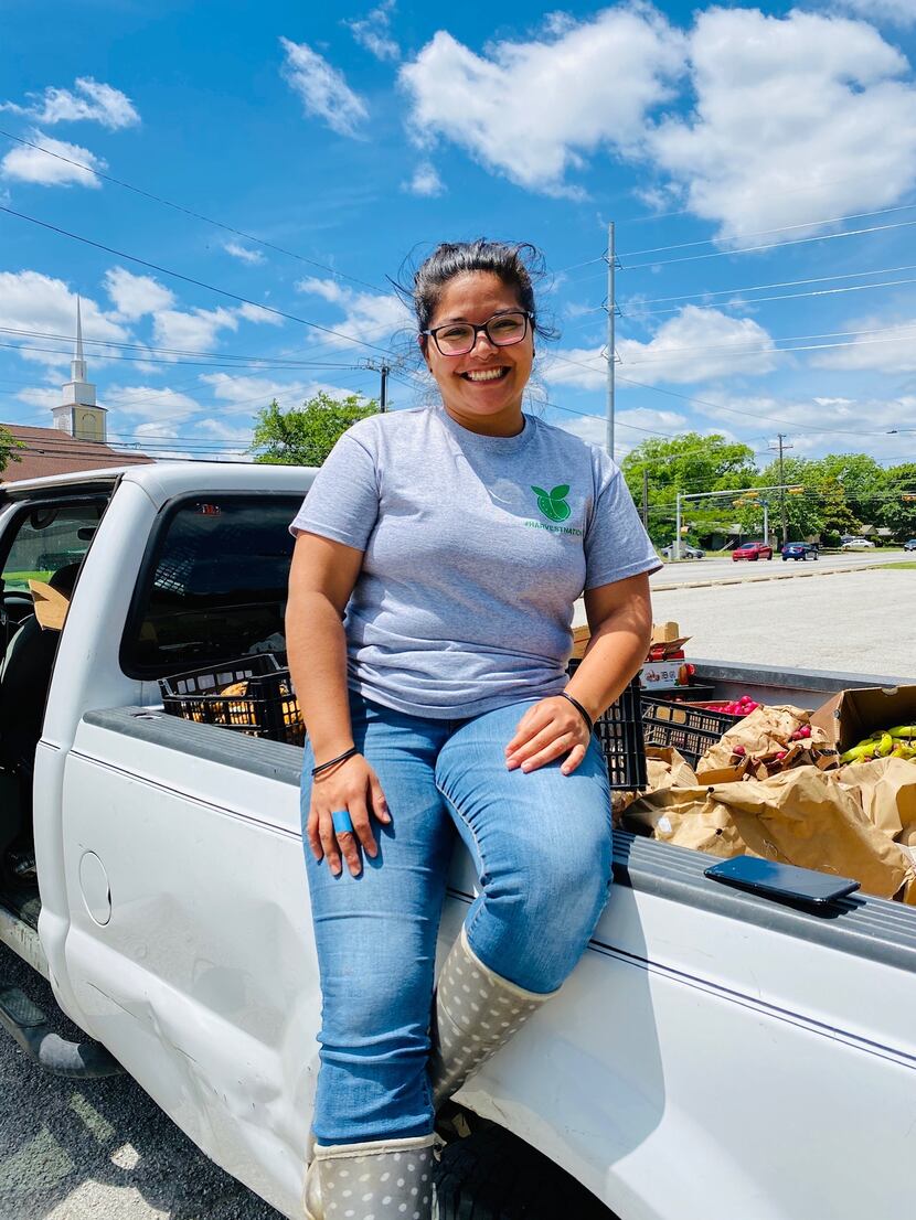 Danae Gutierrez is the founder and executive director of Harvest Project Food Rescue in Dallas.